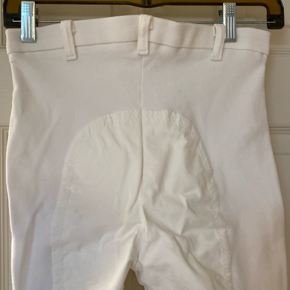 DEVON AIRE Full Seat White Equestrian Riding Breeches. size 28 - Picture 2 of 13